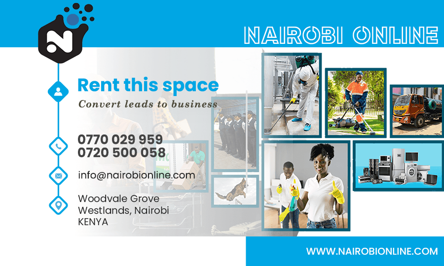 Cleaning service in Nairobi