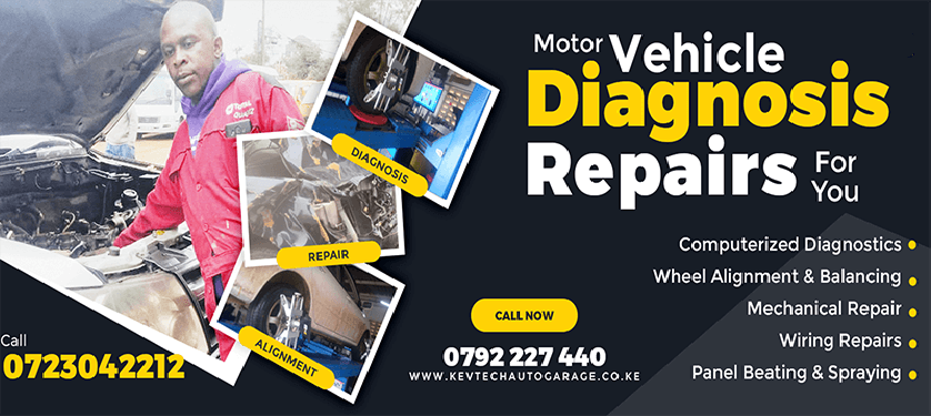 call a mobile car mechanic motor vehicle garage nairobi kenya